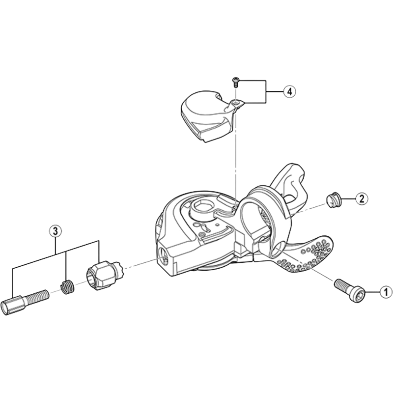 Balfes Bikes Shimano SL-M640 shifter base cap and bolt | Free postage over £30, £10 off first order, price match & 0% finance.