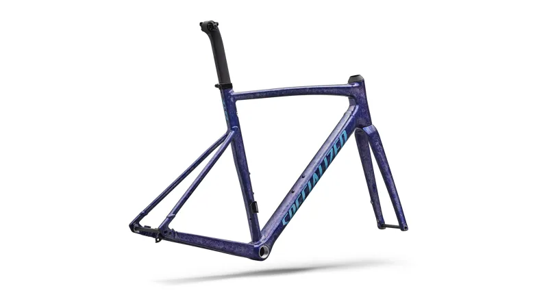 Specialized Allez Sprint Road Frameset 2026 in Majesty Blue / Glacial Metallic Impasto-2