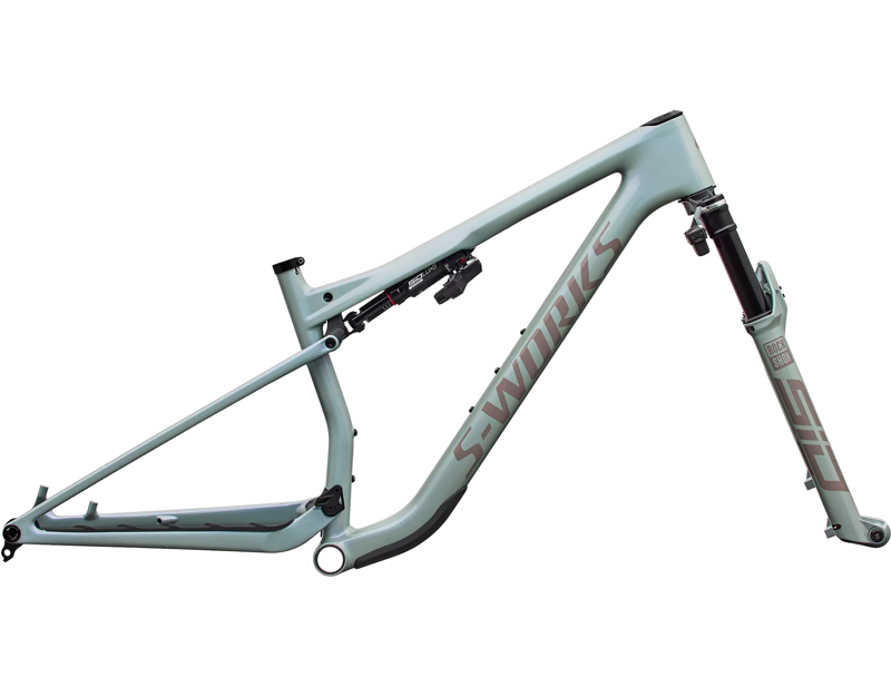 Specialized S-Works Epic 9 Full Suspension Mountain Bike Frameset 2027 in Agave Grey