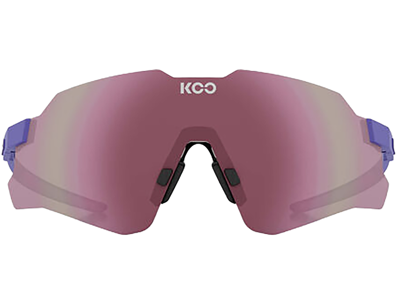 Koo Nebula Sunglasses in Iris Matt/Super Pink Mirror-1