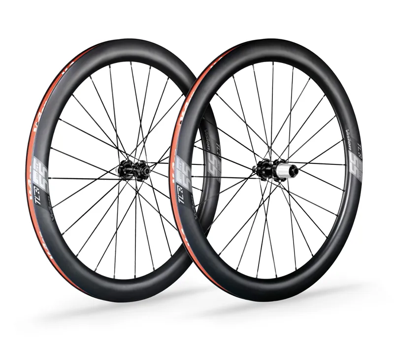 Vision SC 55 Disc Carbon Clincher Road Wheelset in Black
