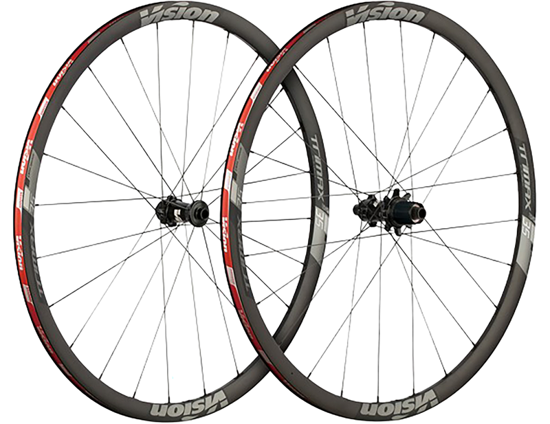 Balfes Bikes Vision TriMax 35 SC Disc 700c Road Wheelset in Black | Free postage over £30, £10 off first order, price match & 0% finance.