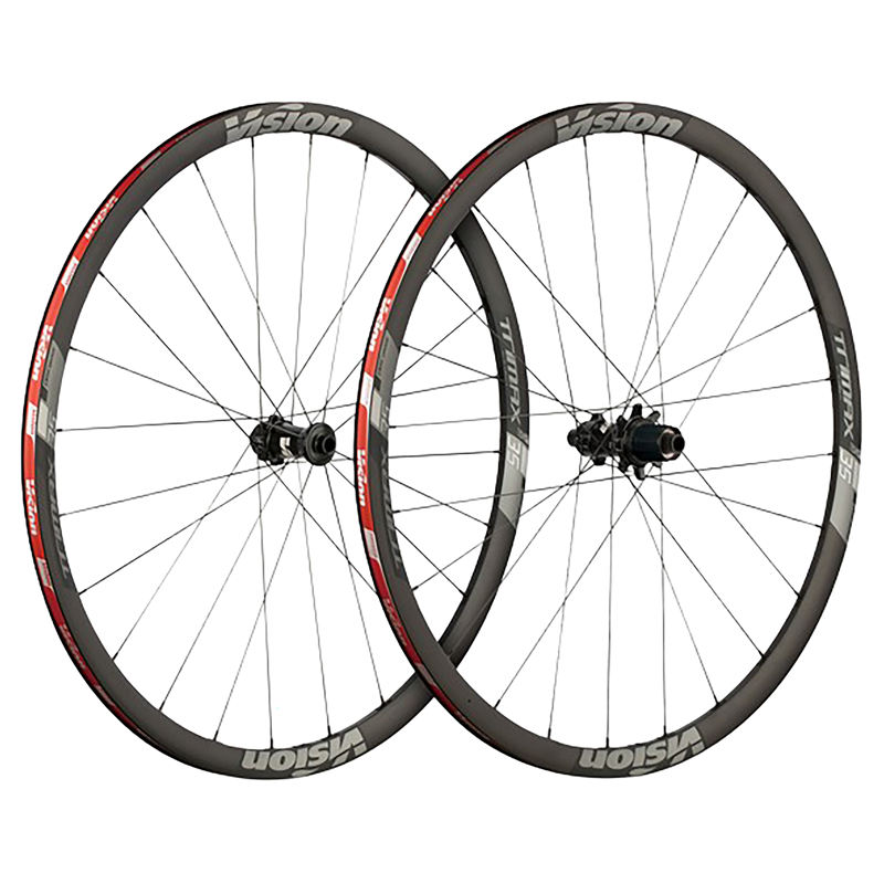 Balfes Bikes Vision TriMax 35 SC Disc 700c Road Wheelset in Black | Free postage over £30, £10 off first order, price match & 0% finance.
