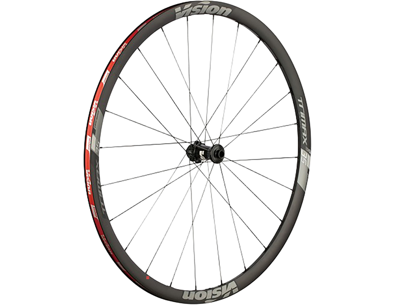 Vision TriMax 35 SC Disc 700c Road Wheelset in Black-1