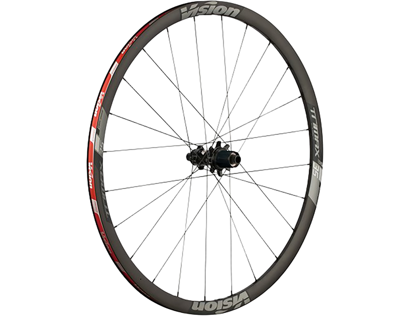 Vision TriMax 35 SC Disc 700c Road Wheelset in Black-2