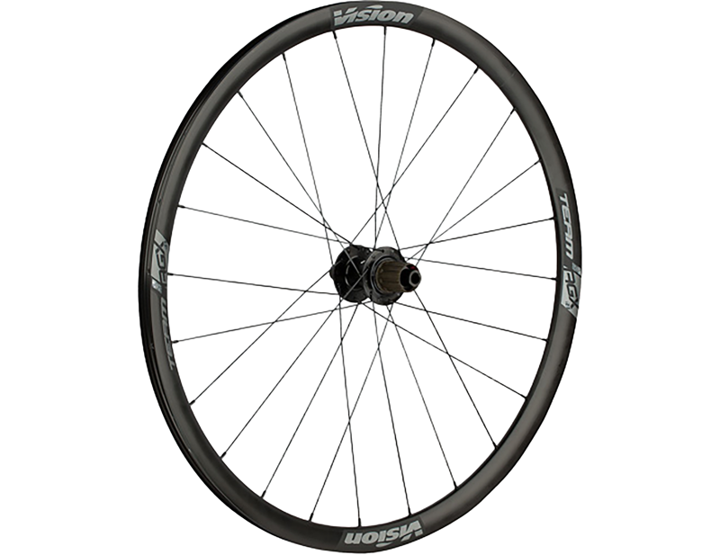 Vision Team AGX i23 Disc 700c Gravel Wheelset in Black-1
