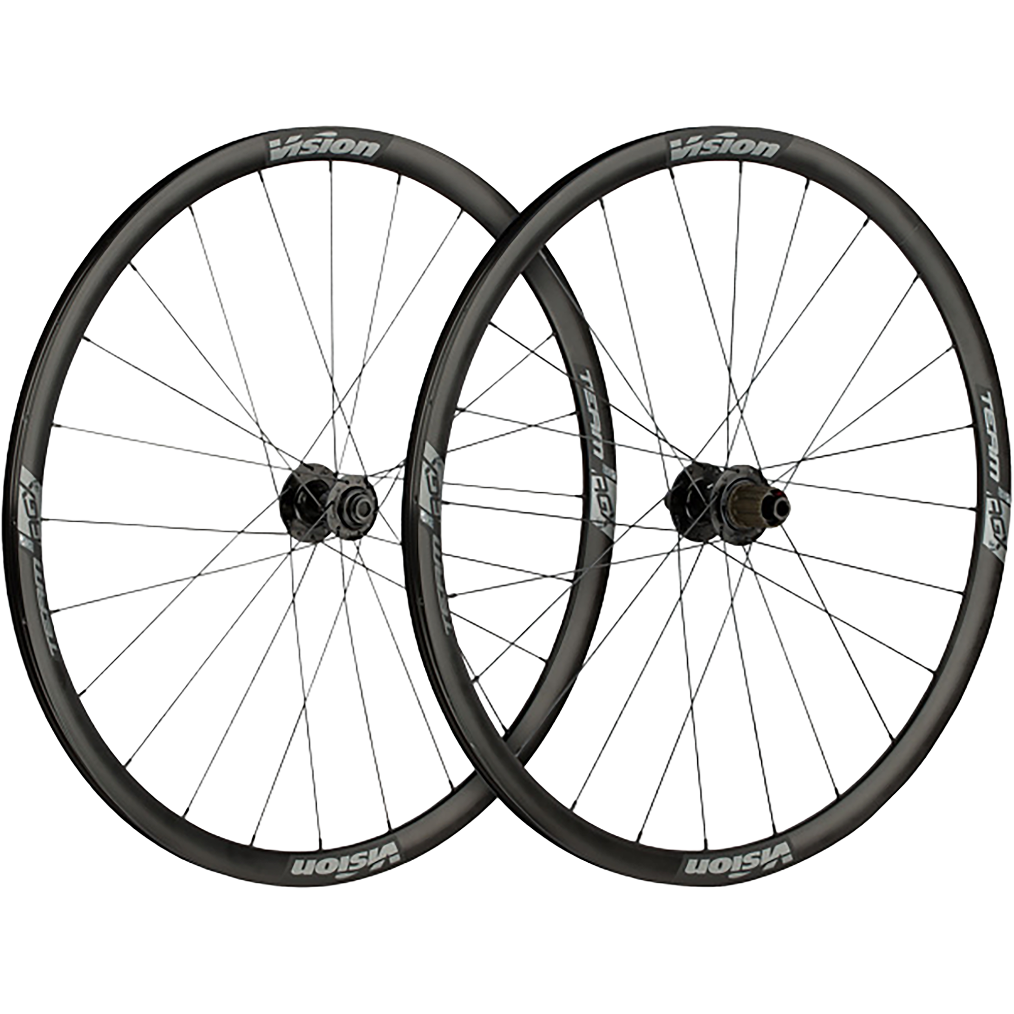 Vision Team AGX I23 Disc 700c Gravel Wheelset In Black vision-team-agx-i23-disc-700c-gravel-wheelset-in-black