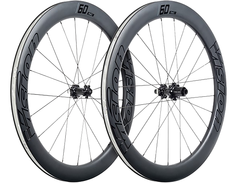 Vision SC 60 Disc Carbon 700c Road Wheelset in Black