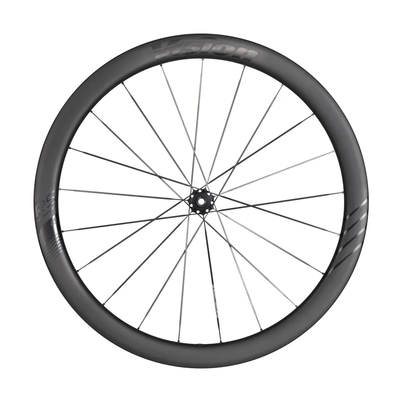 Vision Metron 45 RS SL Disc Carbon SRAM XDR Tubeless Ready Road Wheelset in Black-2