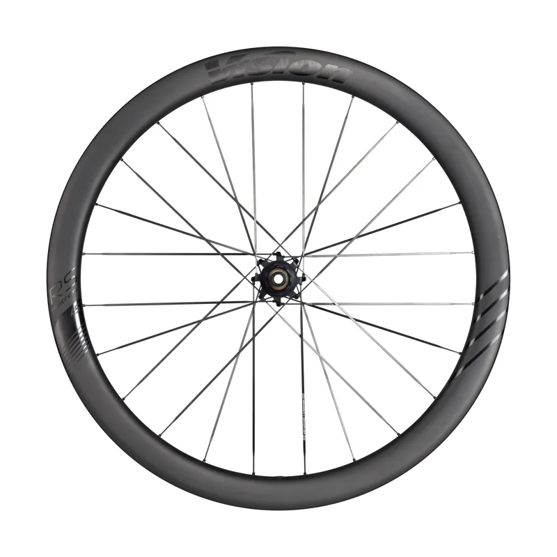 Vision Metron 45 RS SL Disc Carbon SRAM XDR Tubeless Ready Road Wheelset in Black-1
