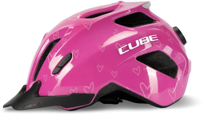 Cube Fink Kids Helmet in Pink-1