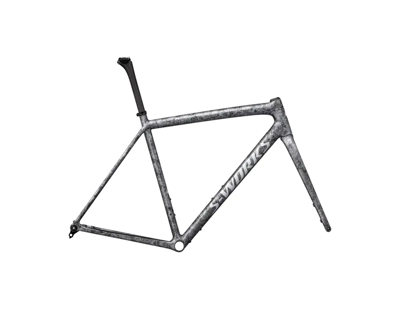 Specialized S-Works Crux Frameset 2026 in Carbon/Mui-Colour Blurred Impasto/White Silver
