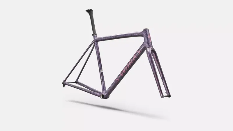 Specialized S-Works Crux Frameset 2026 in Nebula Metallic/Quartz Metallic-1