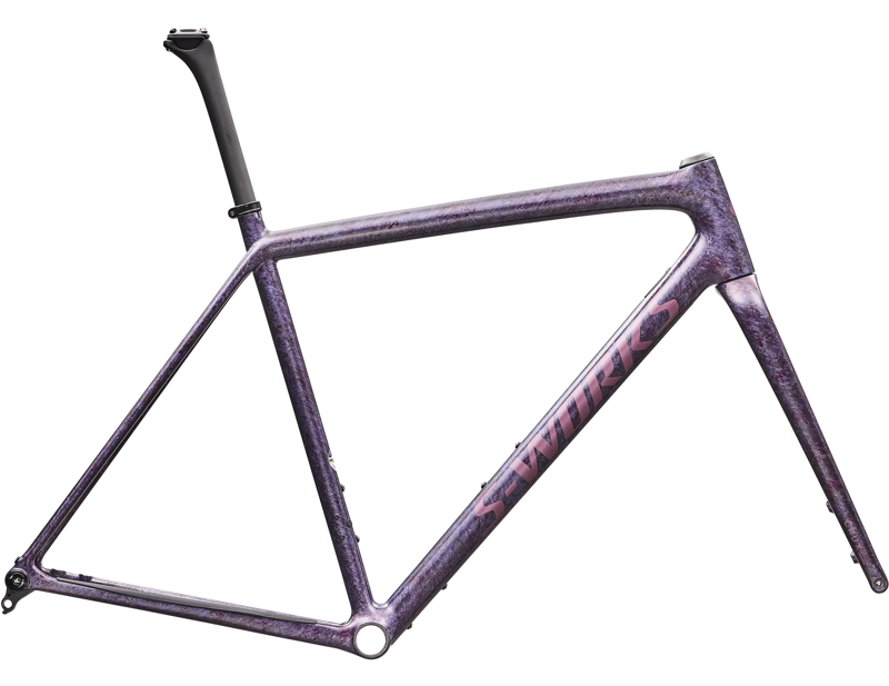 Specialized S-Works Crux Frameset 2026 in Nebula Metallic/Quartz Metallic