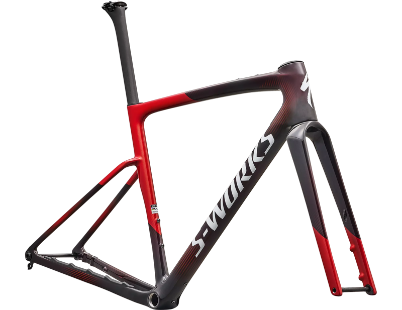 Specialized S-Works Crux 5 Gravel Bike 2027 Frameset in Cayenne-1