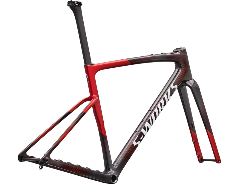 Specialized S-Works Crux 5 Gravel Bike 2027 Frameset in Cayenne-2