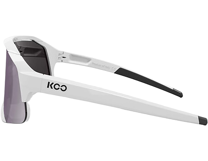 Koo Demos Sunglasses in White/Photochromic Pink-2