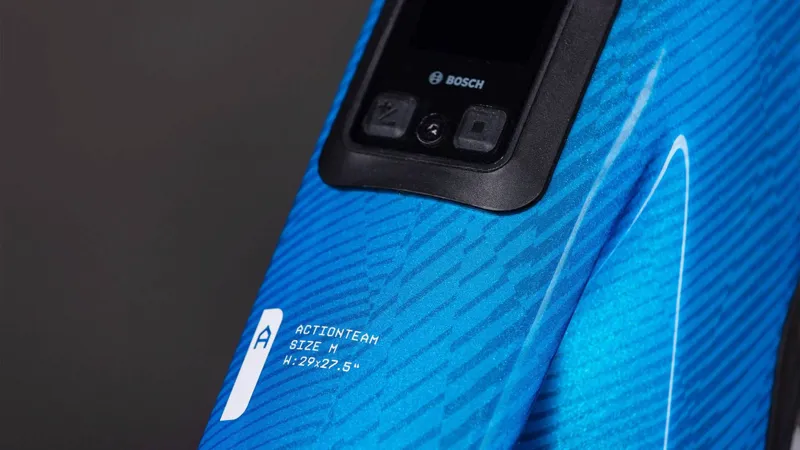 Cube Stereo Hybrid one77 HPC AT 800 Full Suspension Electric Mountain Bike 2026 in Actionteam-2