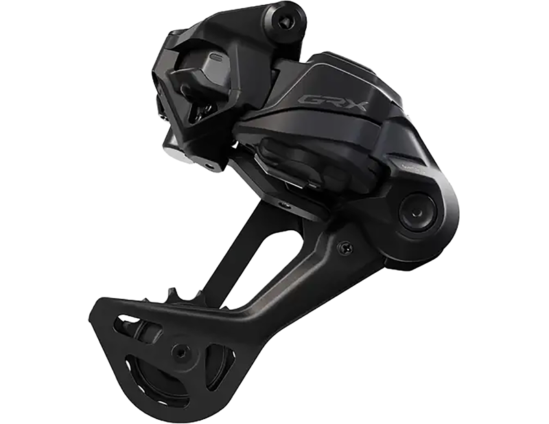 Shimano GRX RD-RX717 Di2 Wireless Rear Derailleur 12-speed Shadow ES SGS long cage in Black