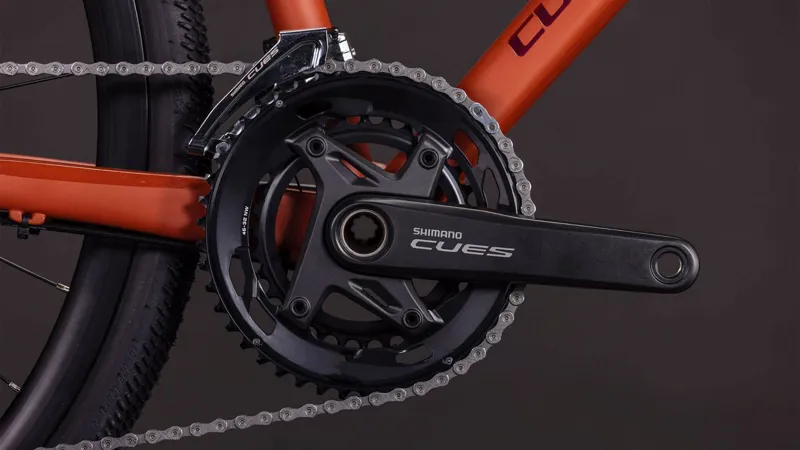 Cube Nulane Race Hybrid Bike 2026 in Amber-4