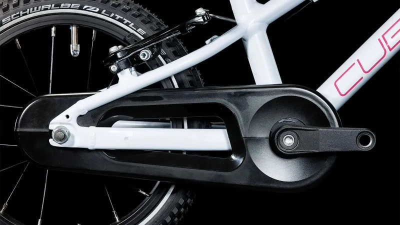 Cube Numove 140 14 Inch Wheel Kids Bike 2025 in Flashwhite/Pink-4