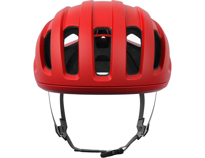 POC Amidal MIPS Road Helmet in Prismane Red-1