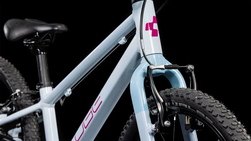 Cube Numove 180 18 Inch Wheel Kids Bike 2025 in Flashwhite/Pink-2