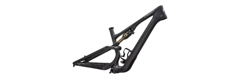 Specialized S-Works Stumpjumper 15 Frameset 2025 in Satin Nearly Black/Black/Cool Grey-1