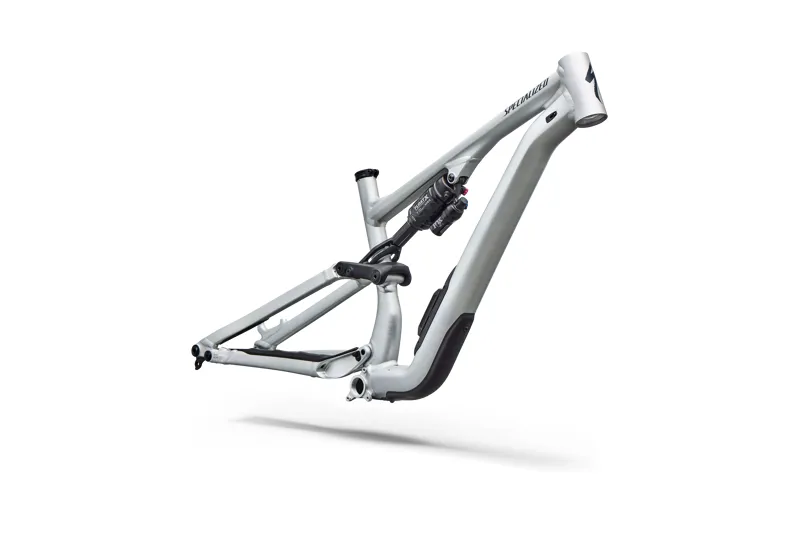 Specialized Stumpjumper 15 EVO Alloy Frameset 2026 in Satin Brushed Aluminum / Cast Blue-1