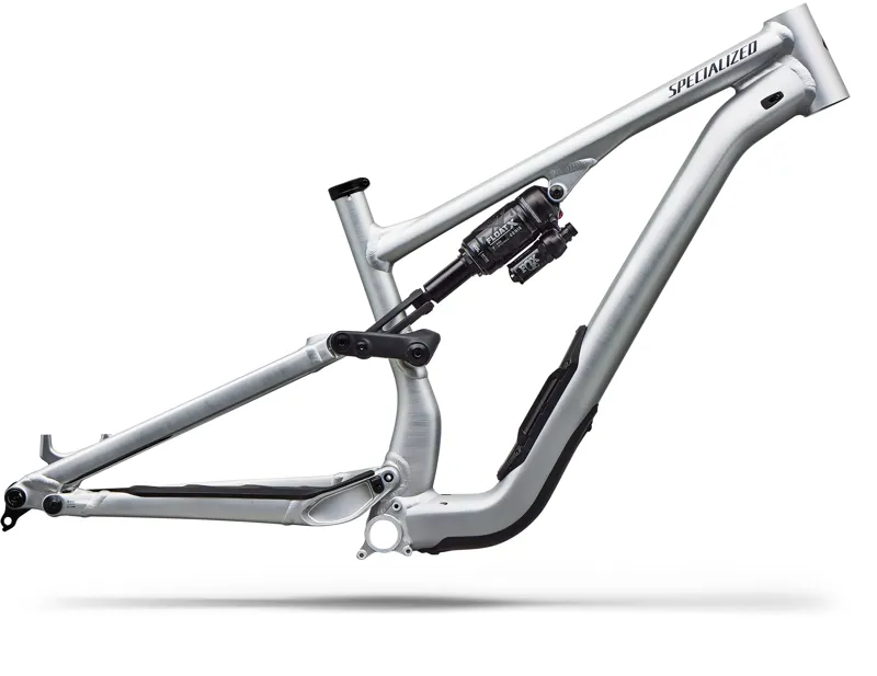 Balfes Bikes Specialized Stumpjumper 15 EVO Alloy Frameset 2026 in Satin Brushed Aluminum / Cast Blue | Free postage over £30, £10 off first order, price match & 0% finance.