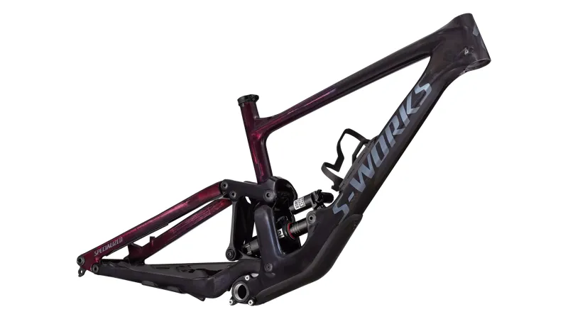 Specialized S-Works Enduro Frameset 2026 in Rebel Pink / Fog-1
