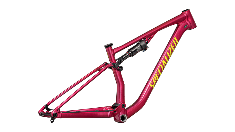 Specialized Chisel Full Suspension Mountain Bike Frameset 2025 in Rebel Pink-1