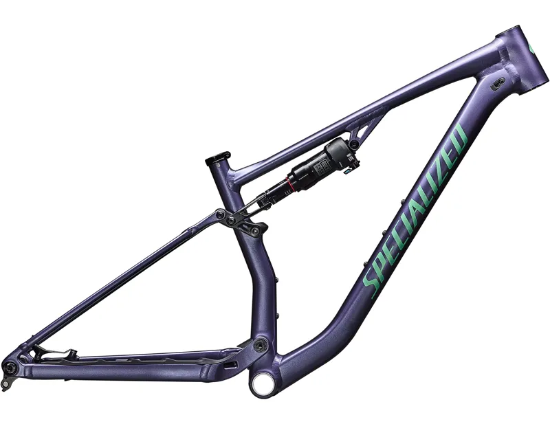 Balfes Bikes Specialized Chisel Full Suspension Mountain Bike Frameset 2026 in Gloss Mauve Metallic / Oasis Tint Over Flake Silver | Free postage over £30, £10 off first order, price match & 0% finance.