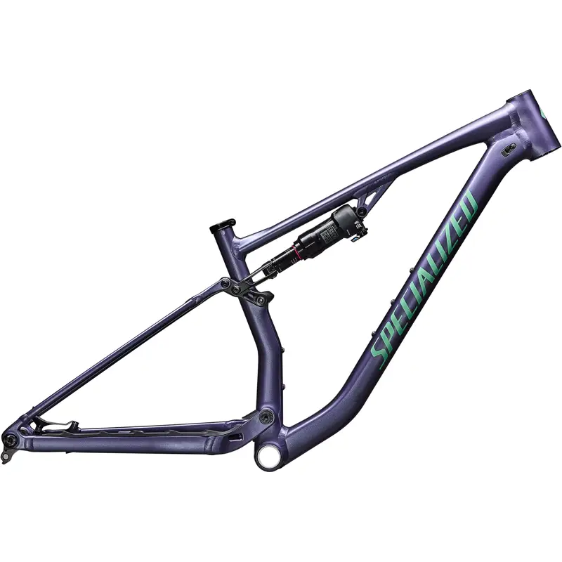 Balfes Bikes Specialized Chisel Full Suspension Mountain Bike Frameset 2026 in Gloss Mauve Metallic / Oasis Tint Over Flake Silver | Free postage over £30, £10 off first order, price match & 0% finance.
