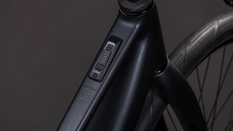 Cube Editor Hybrid Pro 400x Trapeze Electric Hybrid Bike 2026 in Coal/Prism-1