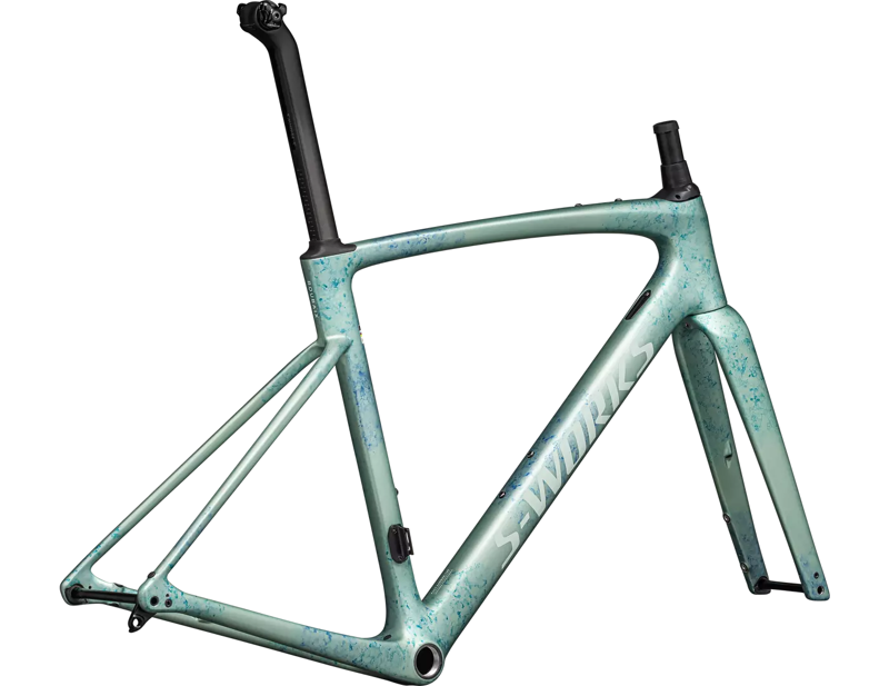 Specialized S-Works Roubaix SL8 Road Frameset 2024 in White Sage/Ink-1