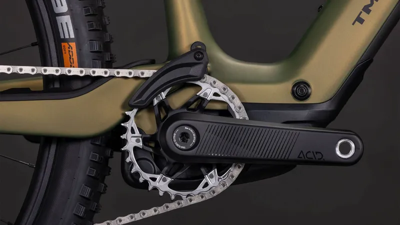 Cube AMS Hybrid one44 c:68x Tm 400x Electric Full Suspension Mountain Bike 2026 in Reedgreen/Matrix-3