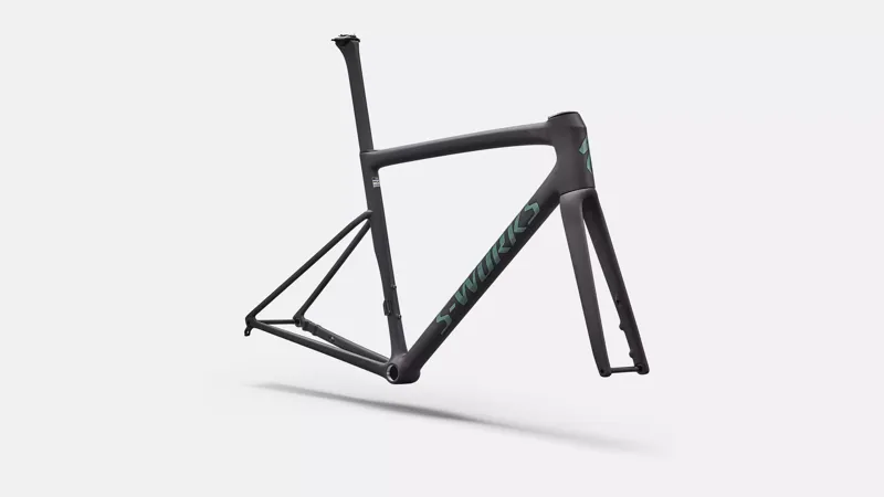 Specialized S-Works Tarmac SL8 Road Frameset 2026 in RTP Raw Carbon / Gloss Premium Fjord-1