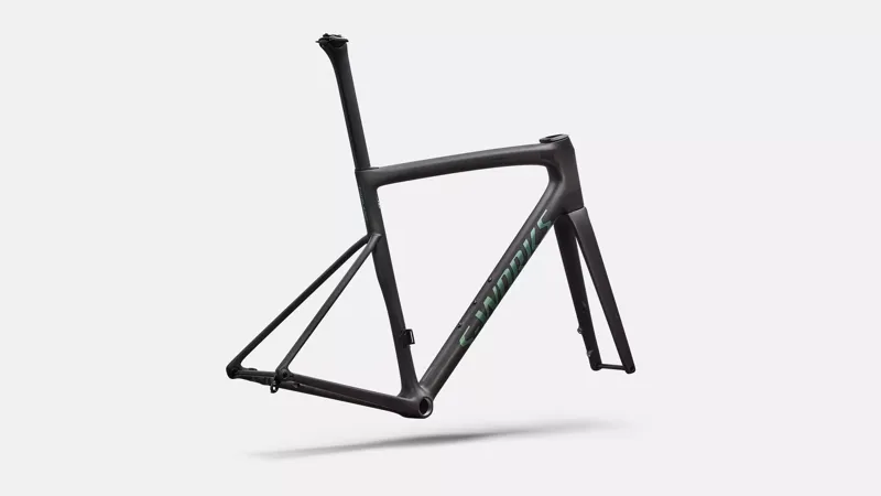 Specialized S-Works Tarmac SL8 Road Frameset 2026 in RTP Raw Carbon / Gloss Premium Fjord-2