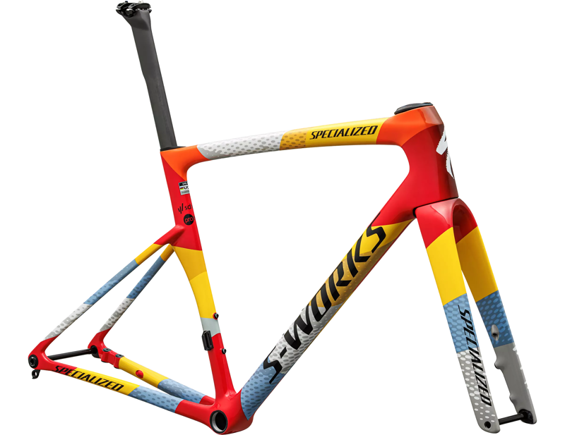 Specialized S-Works Tarmac SL9 Road Bike Frameset 2027 in SD Worx - Protime Team Replica