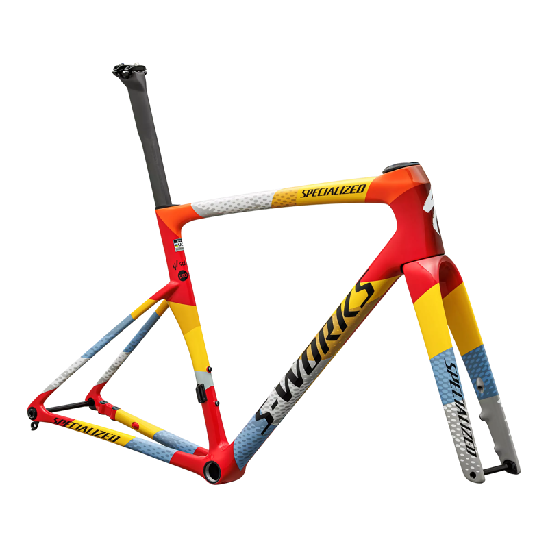 Balfes Bikes Specialized S-Works Tarmac SL9 Road Bike Frameset 2027 in SD Worx - Protime Team Replica | Free postage over £30, £10 off first order, price match & 0% finance.