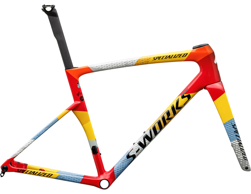 Specialized S-Works Tarmac SL9 Road Bike Frameset 2027 in SD Worx - Protime Team Replica-2