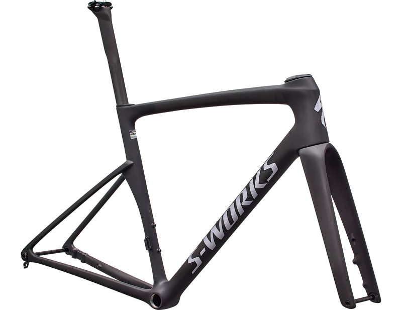 Specialized S-Works Tarmac SL9 Road Bike Frameset 2027 in Rtp Raw Carbon/Gloss Amethyst Frost-2