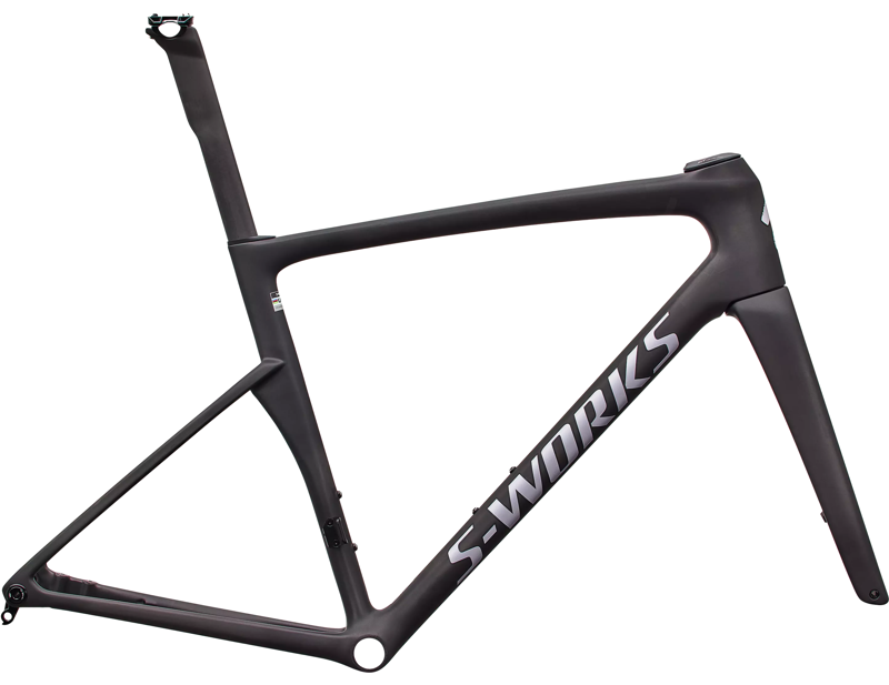 Specialized S-Works Tarmac SL9 Road Bike Frameset 2027 in Rtp Raw Carbon/Gloss Amethyst Frost