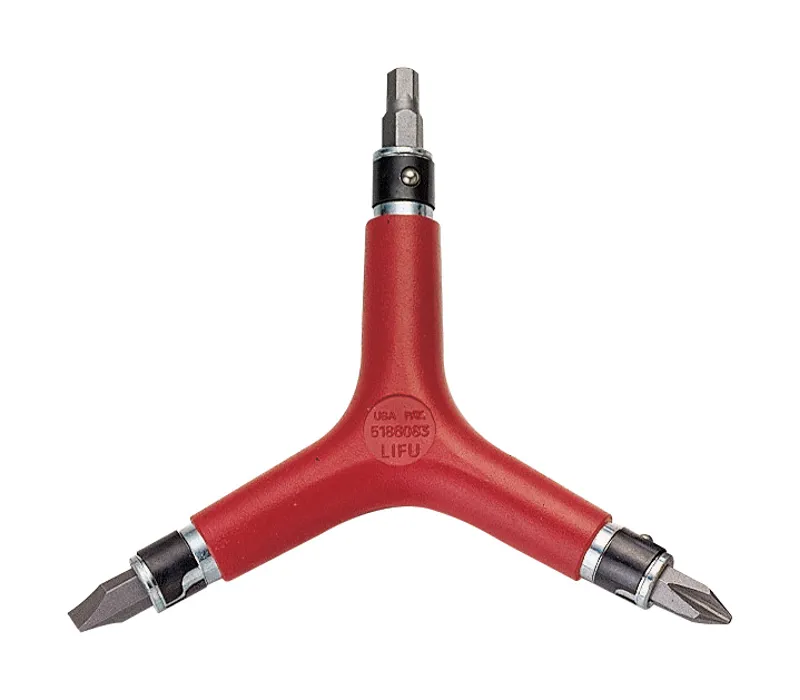 IceToolz Y-Wrench 6 in 1 Allen and Screwdriver Set