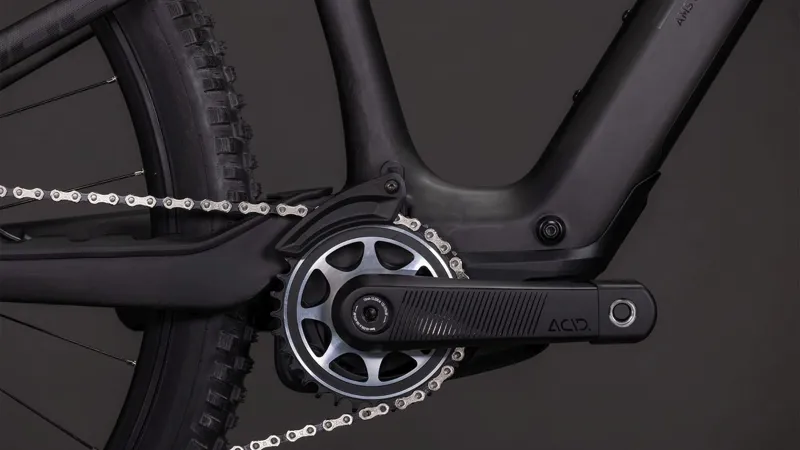 Cube Ams Hybrid one44 c:62 Pro 400x Electric Full Suspension Mountain Bike 2026 in Blackline-3