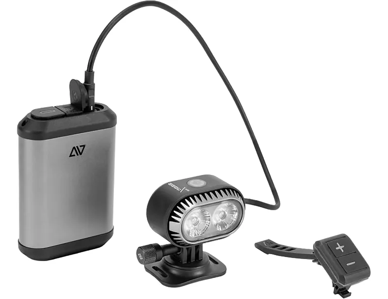 Balfes Bikes Acid Outdoor Led-Light HPA 3000 in Grey/Black | Free postage over £30, £10 off first order, price match & 0% finance.