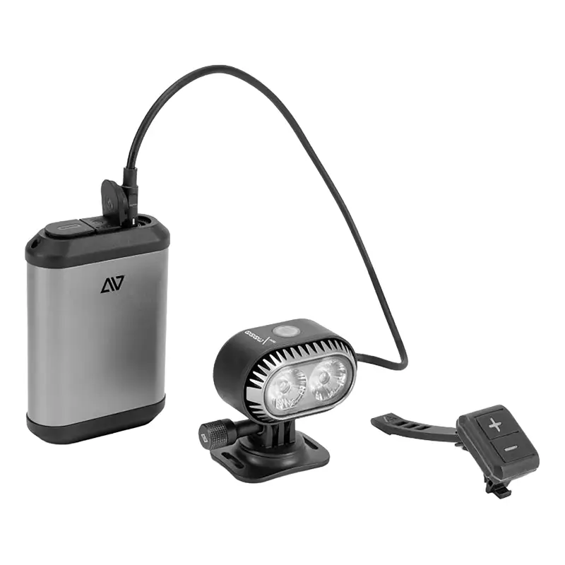 Balfes Bikes Acid Outdoor Led-Light HPA 3000 in Grey/Black | Free postage over £30, £10 off first order, price match & 0% finance.