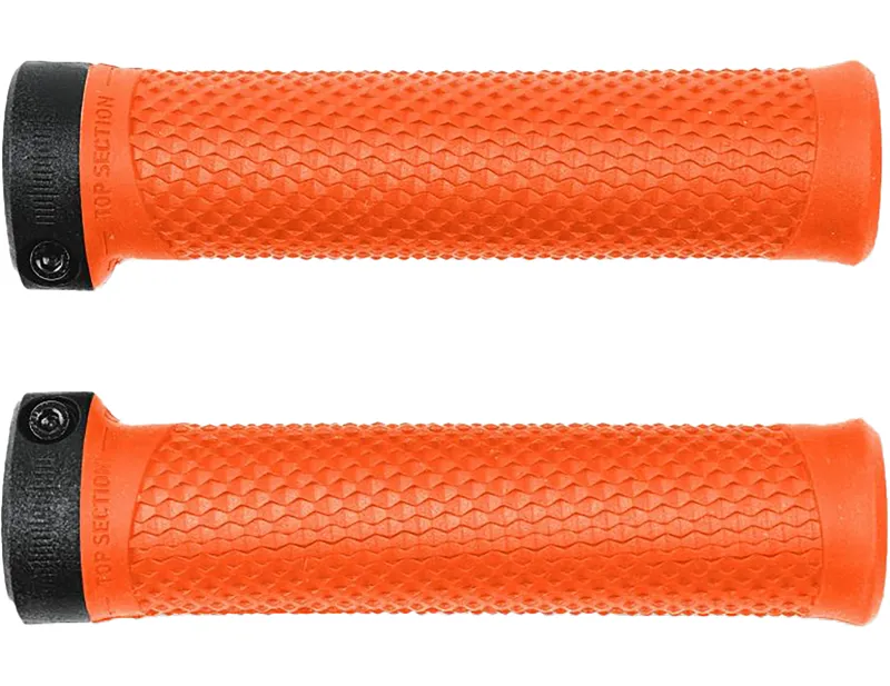 Balfes Bikes Acid Grips React Pro in Orange | Free postage over £30, £10 off first order, price match & 0% finance.