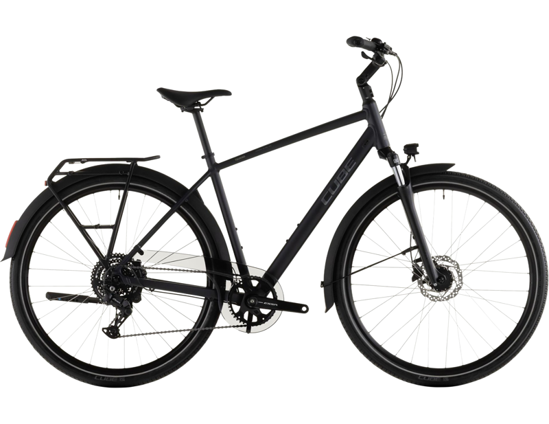 Cube Touring One Hybrid Bike 2026 in Night/Chrome
